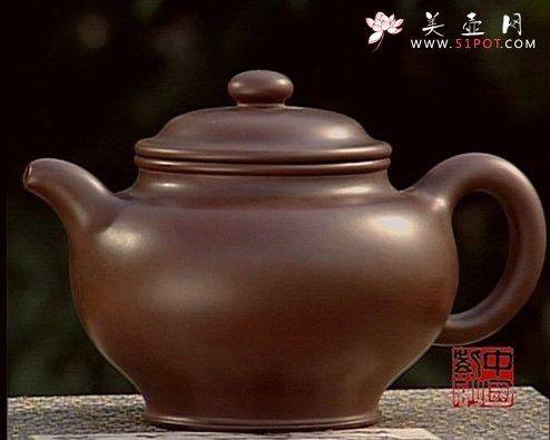 紫砂壶图片：古壶之韵 敦穆质朴  品味紫砂美壶网 - 美壶网