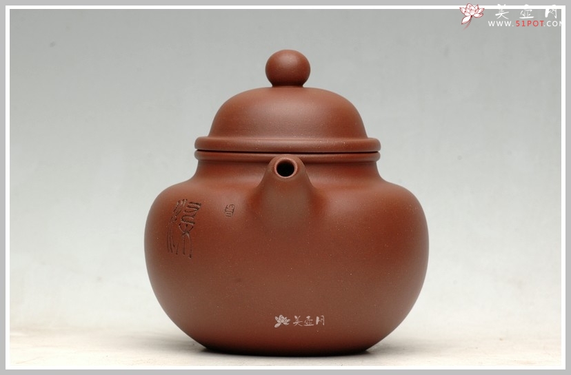 紫砂壶图片：传统实用之掇球 - 美壶网