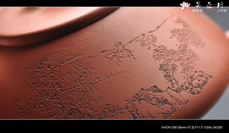 紫砂壶图片：另外一种味道  秀气娇小  全手子冶石瓢 - 美壶网