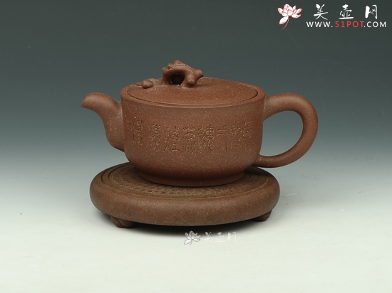 紫砂壶图片：碗陶 - 美壶网