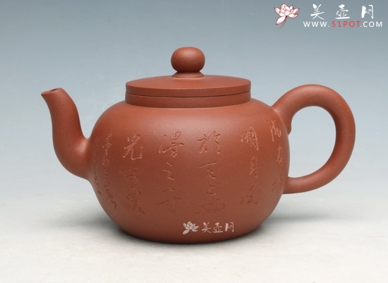 紫砂壶图片：平盖莲子 - 美壶网