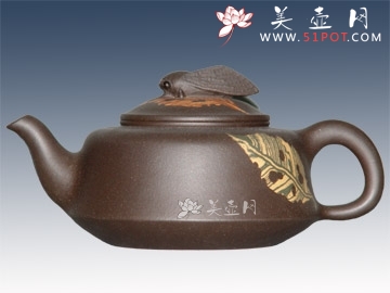 紫砂壶图片：知了 - 美壶网