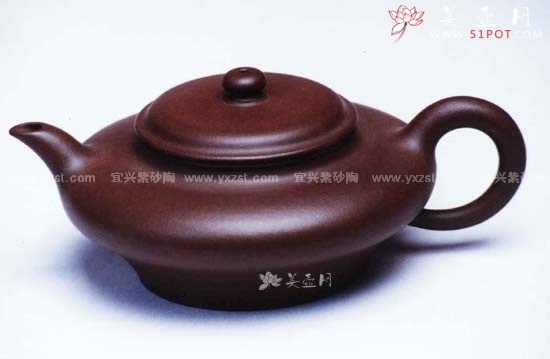 紫砂壶图片：水扁 - 美壶网