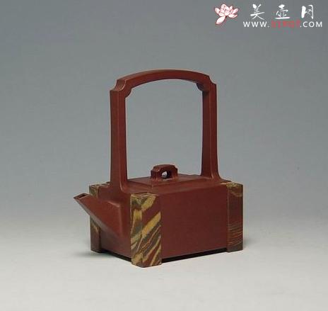 紫砂壶图片：云琮提梁 - 美壶网