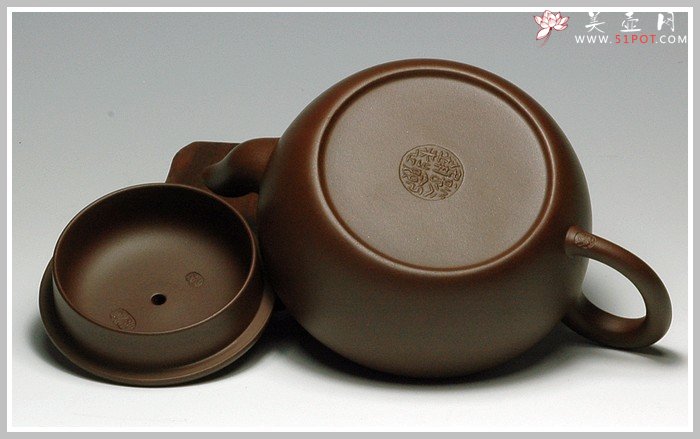 紫砂壶图片：扁灯 - 美壶网