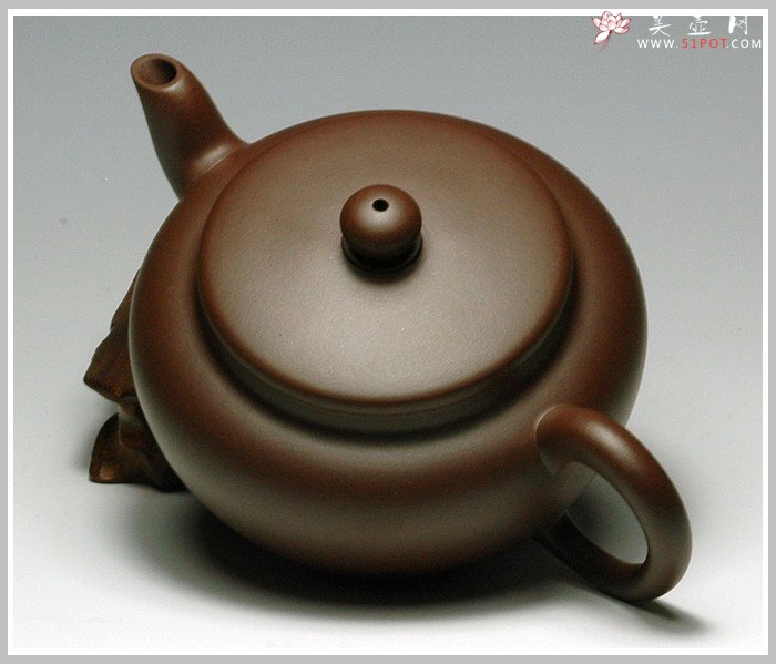 紫砂壶图片：扁灯 - 美壶网