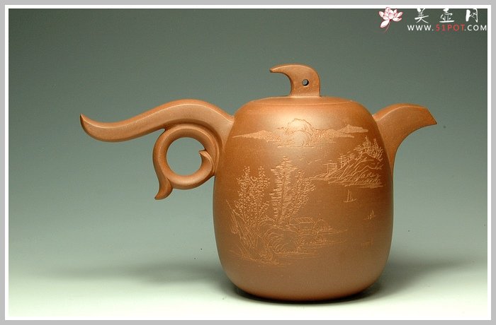 紫砂壶图片：飞鸿 - 美壶网