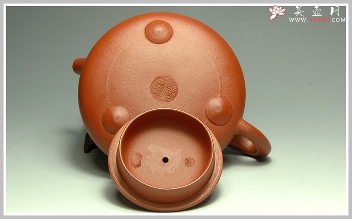 紫砂壶图片：朱泥石瓢 - 美壶网