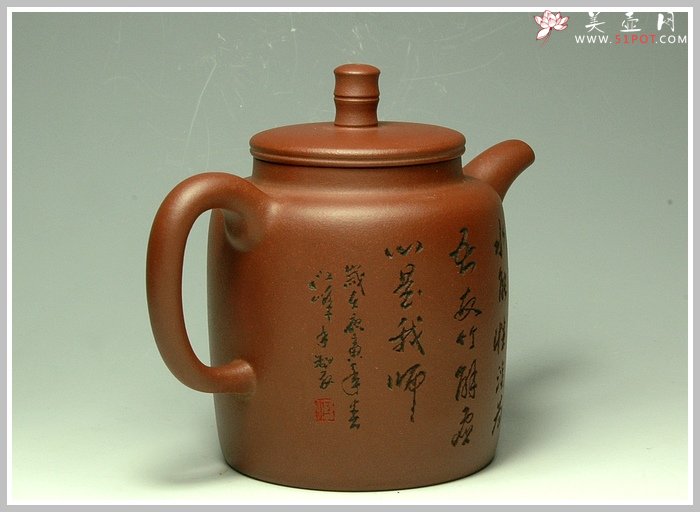 紫砂壶图片：玉柱 - 美壶网