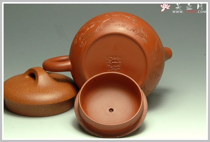 紫砂壶图片：朱泥西施 - 美壶网