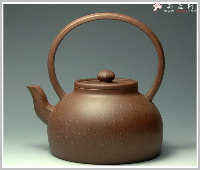 紫砂壶图片：大彬提梁 - 美壶网