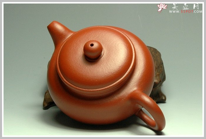 紫砂壶图片：朱泥小仿古 - 美壶网