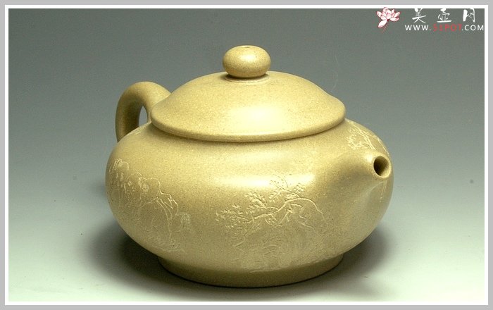 紫砂壶图片：矮潘壶 - 美壶网