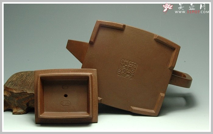 紫砂壶图片：低四方 - 美壶网