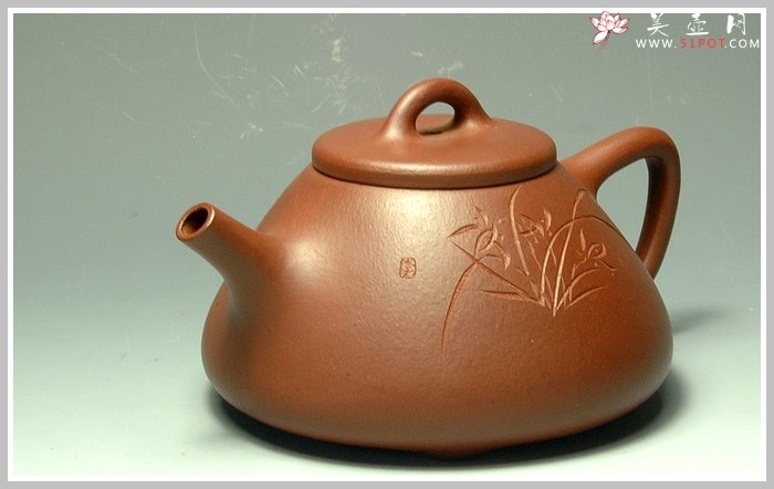 紫砂壶图片：子冶石瓢 - 美壶网