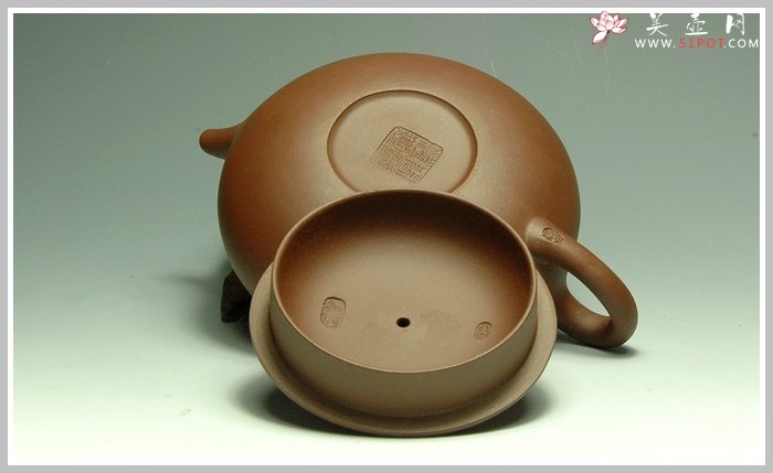紫砂壶图片：扁圆 - 美壶网