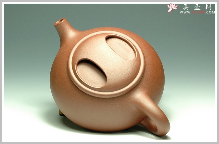 紫砂壶图片：牛盖石瓢 - 美壶网