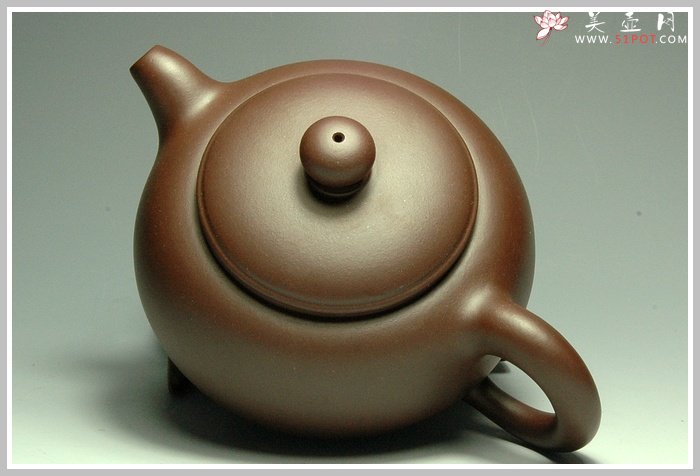 紫砂壶图片：扁尊 - 美壶网