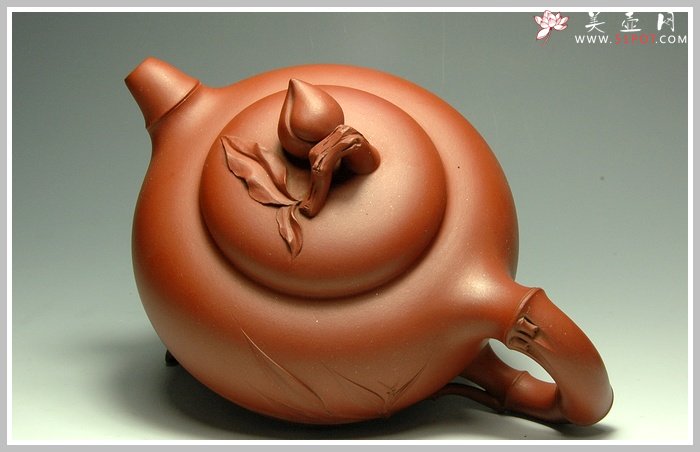 紫砂壶图片：祝寿 精品花货 - 美壶网