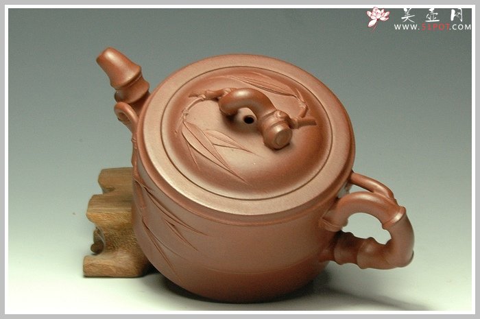 紫砂壶图片：小竹段 - 美壶网