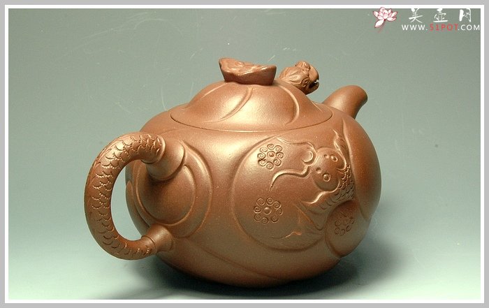 紫砂壶图片：鱼化龙 - 美壶网