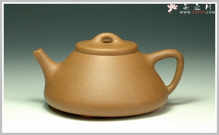 紫砂壶图片：老段泥子冶石瓢 - 美壶网