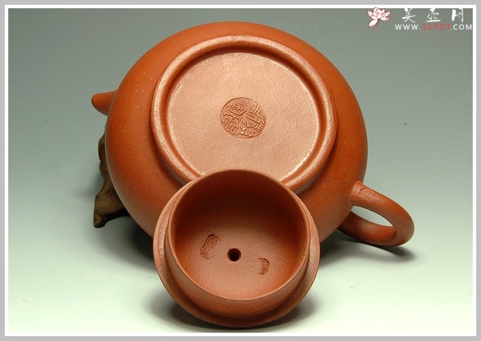 紫砂壶图片：朱泥梨形 - 美壶网