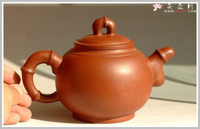 紫砂壶图片：小竹鼎 - 美壶网