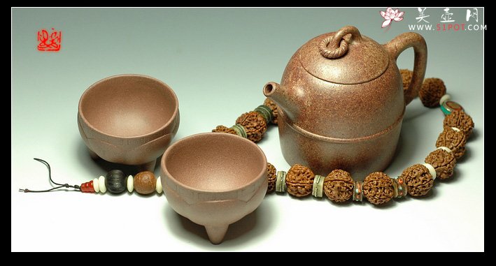紫砂壶图片：串顶 秦钟 - 美壶网