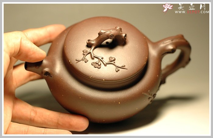 紫砂壶图片：踏雪寻梅 - 美壶网