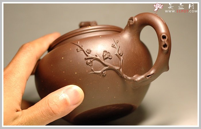 紫砂壶图片：踏雪寻梅 - 美壶网