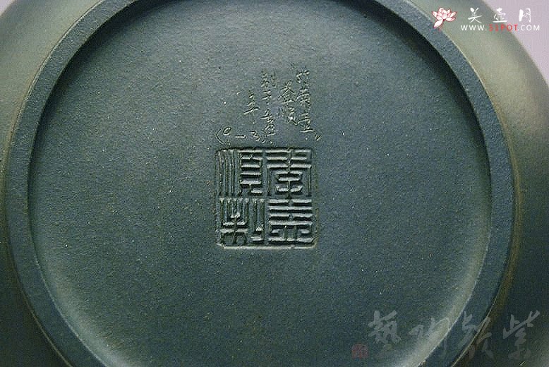 紫砂壶图片：竹菊 - 美壶网