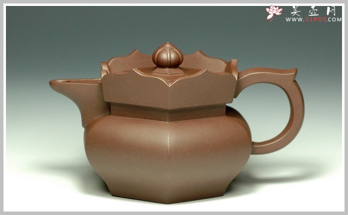 紫砂壶图片：矮僧帽（小） - 美壶网