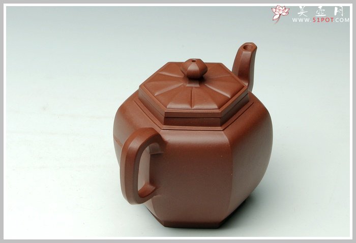 紫砂壶图片：紫泥高登 - 美壶网