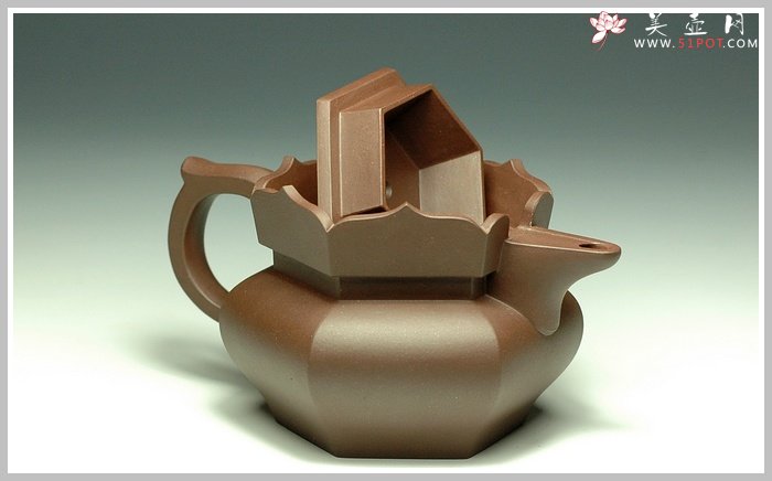 紫砂壶图片：矮僧帽（小） - 美壶网