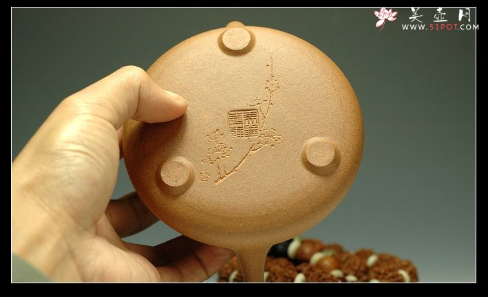 紫砂壶图片：傲骨.寒梅 - 美壶网