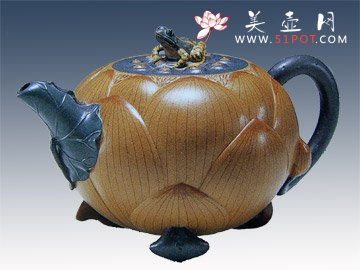 紫砂壶图片：莲心 - 美壶网