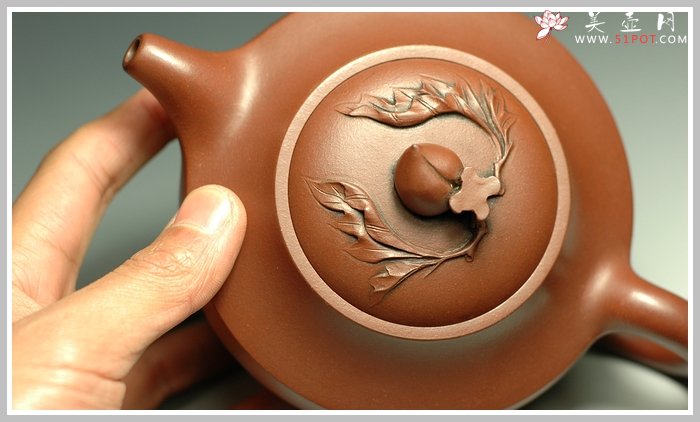 紫砂壶图片：寿桃 - 美壶网