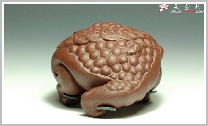 紫砂壶图片：三足福 - 美壶网