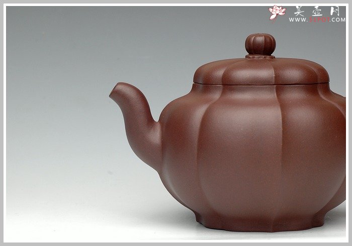 紫砂壶图片：大菱花 - 美壶网