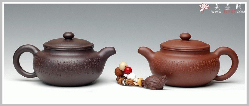 紫砂壶图片：兰亭之仿古 地槽青 - 美壶网