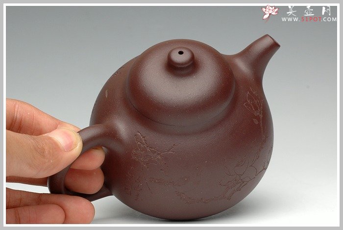 紫砂壶图片：三足乳鼎 - 美壶网