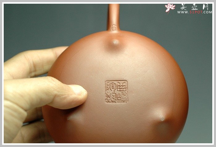 紫砂壶图片：全手之三弯石瓢 - 美壶网