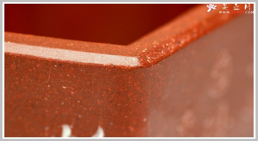 紫砂壶图片：全手六方小花盆 - 美壶网