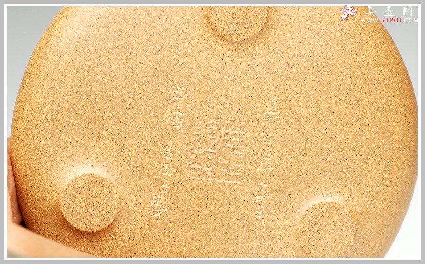 紫砂壶图片：全手段泥子冶石瓢2 - 美壶网