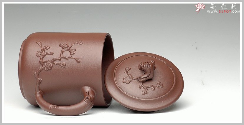 紫砂壶图片：梅花杯 - 美壶网