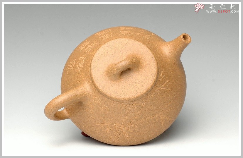 紫砂壶图片：全手段泥子冶石瓢2 - 美壶网