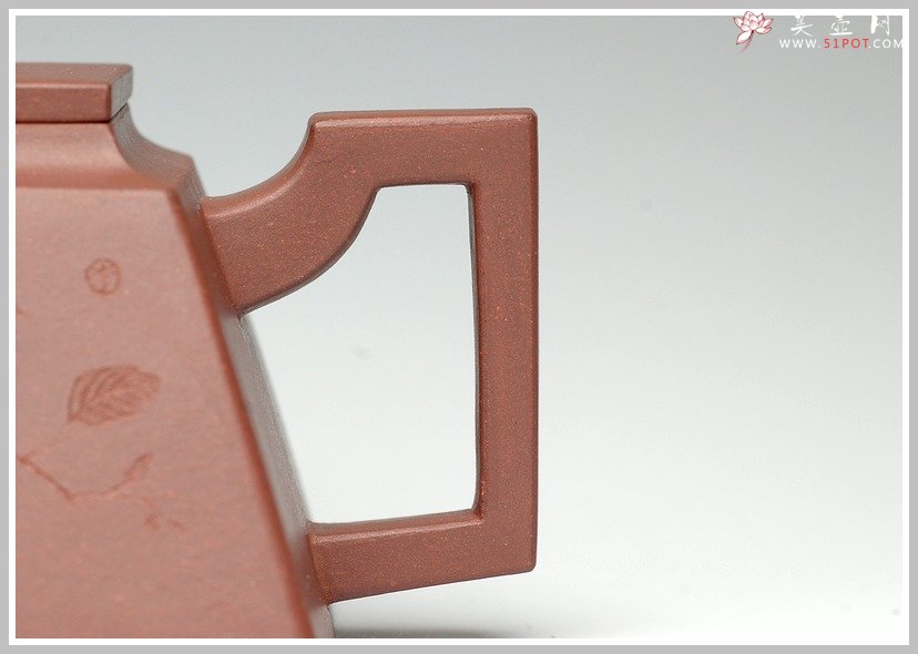 紫砂壶图片：方之挺-全手升方 - 美壶网