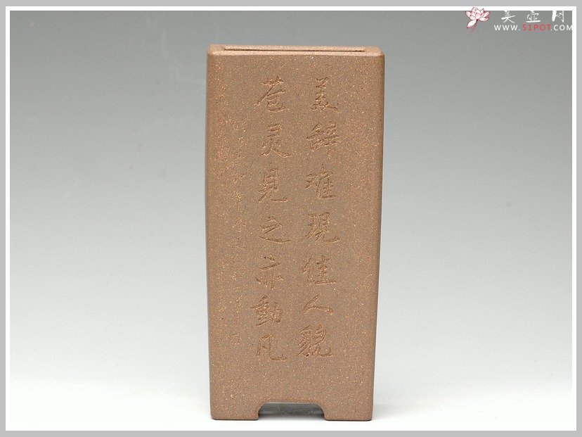 紫砂壶图片：全手花盆之四大美女 - 美壶网