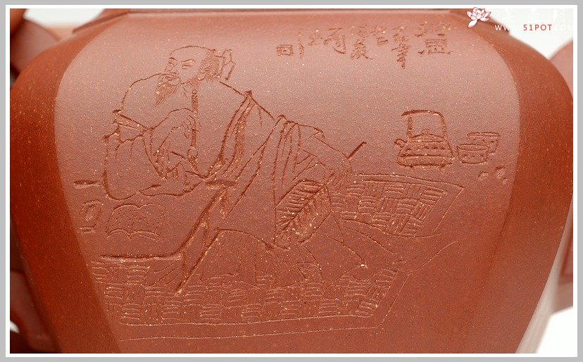 紫砂壶图片：四方抽角 - 美壶网